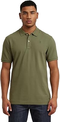 Polo Slim Sobretingido Dunda masculino, Tamanho: S, Cor Verde