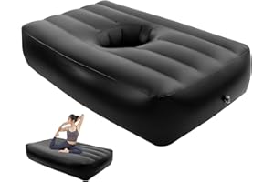 BBL Bed, 77x44x17 inch Inflatable Ergonomics BBL Chair with Hole for Butt, Comfort for Indoor, OutdoorBbl Bed