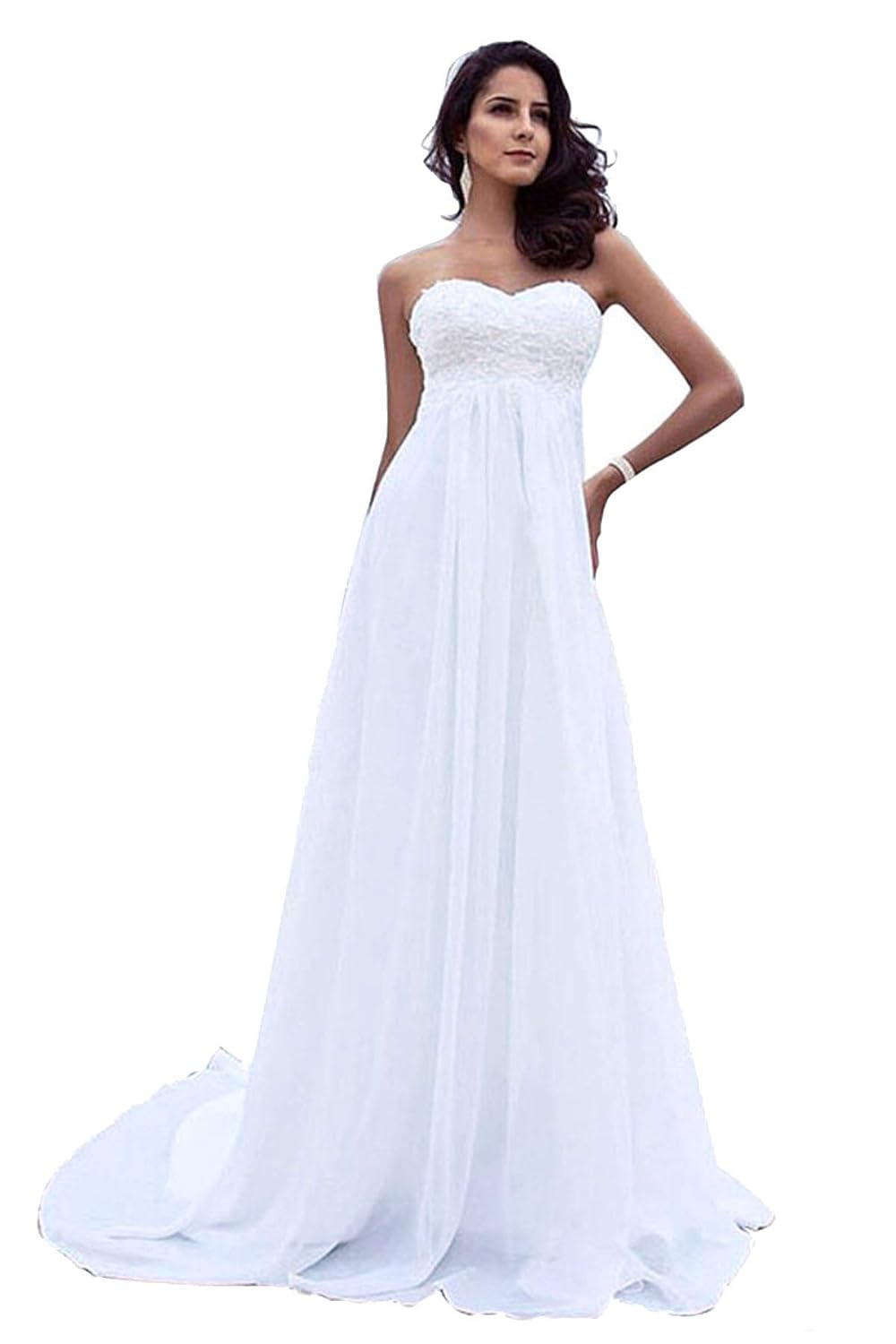 plus size strapless beach dress