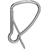 Kong. AISI 316 Stainless Steel Mooring Hook 16 Nautical Use Facilitates Docking and Buoy Hook Maneuvers. Resistance 2400 Kgf. Made in Italy. 450 g. Polished. 1 Unit