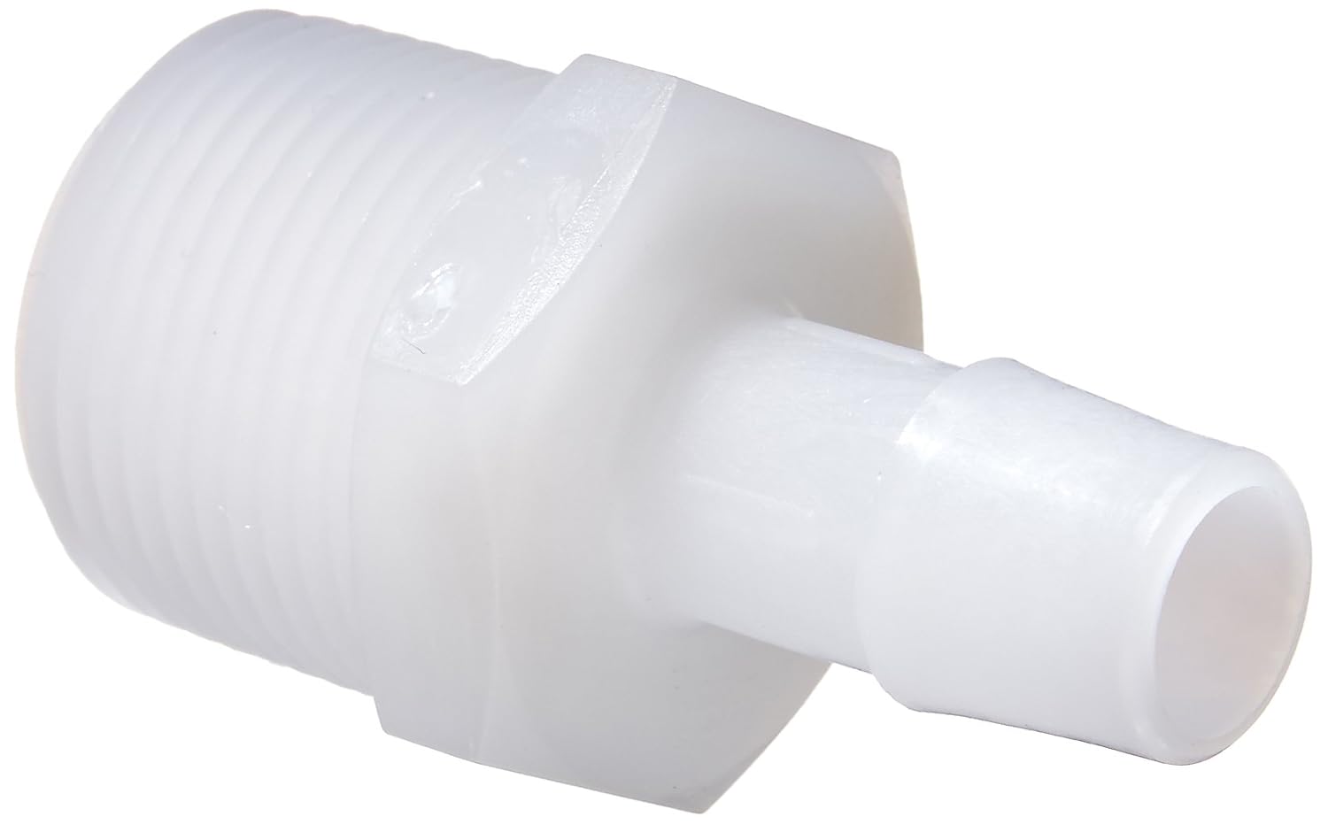 Pack of 10 Eldon James A68NK Natural Kynar Adapter Fitting 3/818 NPT