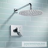 Voolan 12 Inch Rain Shower Head 304 Stainless Steel Chrome High Pressure view 8