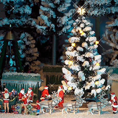 Busch 5411 Lighted Christmas Tree HO 