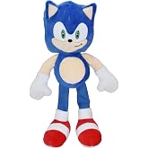 Multipet Sonic Plush Dog Toy | Measuring 5.5" Officially Licensed Dog Toy Captures The Lovable, White Aesthetic Of The Iconic Character