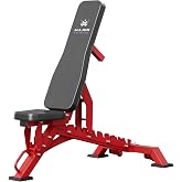 MAJOR FITNESS Weight Bench, Adjustable Workout Bench for Strength Training, Bench Press, and Full-Body Workouts for Home Garage Gym