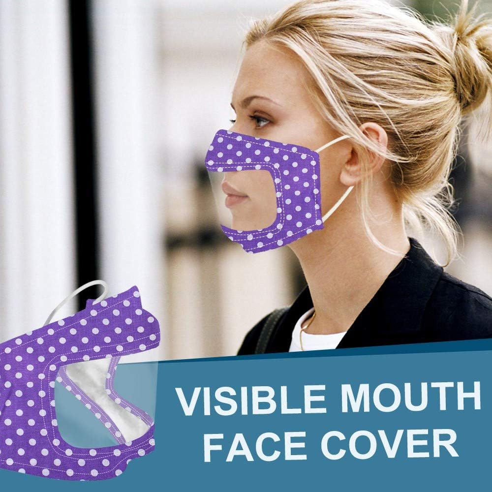 JSPOYOU With Clear Window Visible Expression For The Deaf And Hard Of Hearing: Clothing
