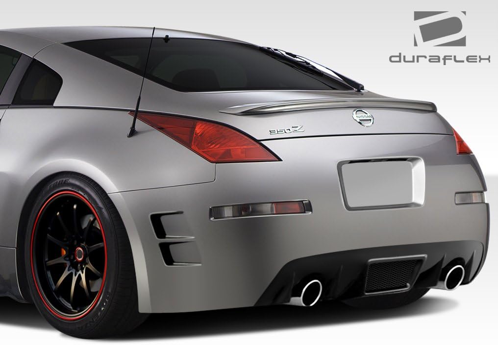 Brightt Duraflex ED-BFG-087 C-Speed Rear Bumper Cover - 1 Piece Body Kit - Compatible With 350Z 2003-2008