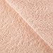 Superior Hotel & Spa Quality Bath Mat Set of 2, Made of 100% Premium Long-Staple Combed Cotton, Durable and Washable Bathroom Mat 2-Pack - Peach, 22