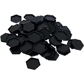 Lot of 60 Hexagon 30mm Bases Used for Battletech