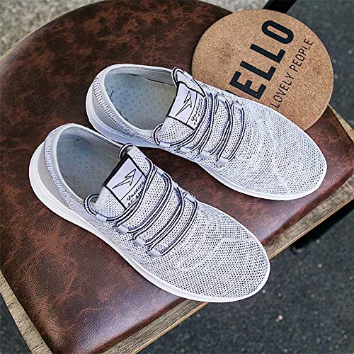 Srenket Mens Casual Athletic Sneakers Comfortable Running Shoes Light Tennis Zapatos Footwear for Men Walking Workout Gray47