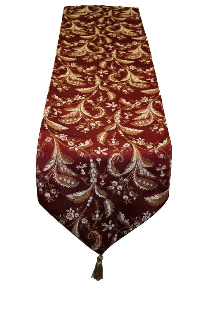 Best red dining room table runner long