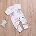 Angekids Baby Girl Pink Flower Print Shortsleeve Spring One Piece Romper