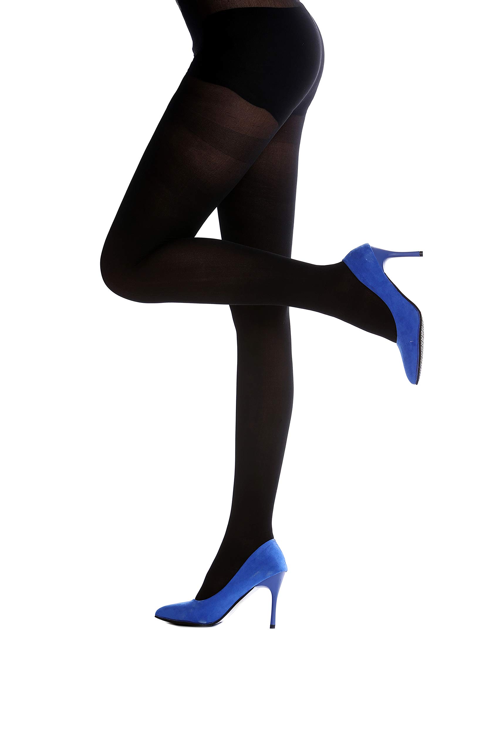 DRESS ME UP - WZ-012B Pantyhose Tights Costume Halloween elastic black S/M