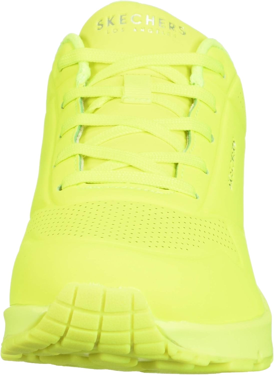 skechers uno neon yellow