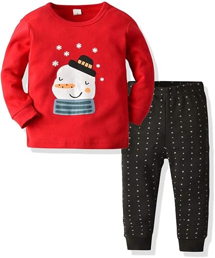 Bebe Vetements Accessoires Toddler Infant Bebe Garcons Manches Longues Solide Tops Pantalons Pyjama Vetements De Nuit Tenues Bebe Vetements