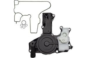 X4XZ PCV Valve Engine Crankcase Vent Valve Oil Separator with Gasket & O-ring seal for 2012-2018 Audi A4 A5 A6 Q5 Quattro Allroad 2.0T Only 06H103495AE 06H103495J 06H103495AK