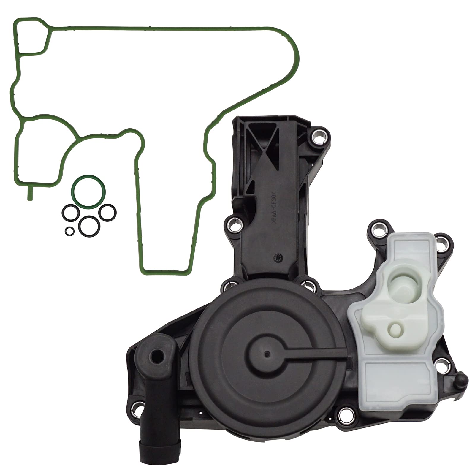 Photo 1 of PCV Valve Engine Crankcase Vent Valve Oil Separator with Gasket & O-ring seal for 2012-2018 Audi A4 A5 A6 Q5 Quattro Allroad 2.0T Only 06H103495AE 06H103495J 06H103495AK