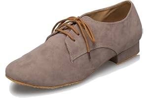 MGM-Joymod Men's Classic Lace-up Tango Social Salsa Chacha Jazz Rumba Samba Ballroom Latin Modern Dance Shoes