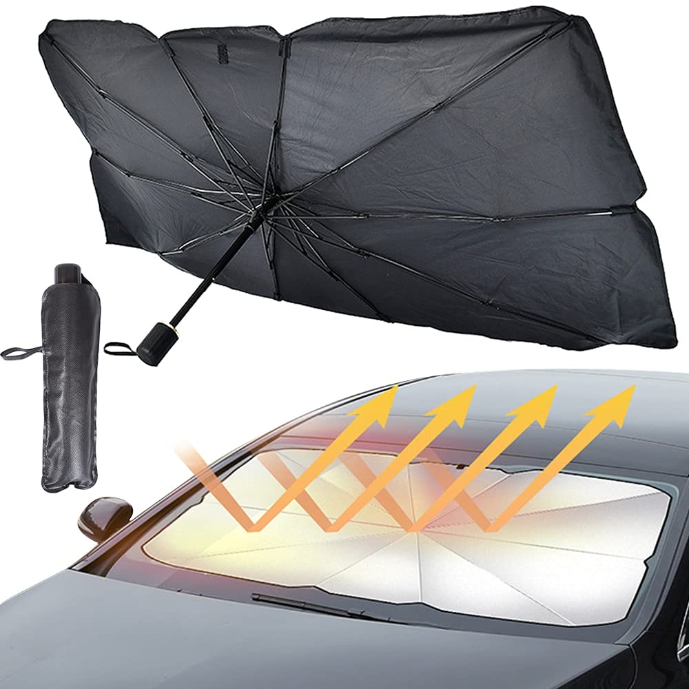 Car Sun Shade Protector Parasol Auto Front Window Sunshade Covers