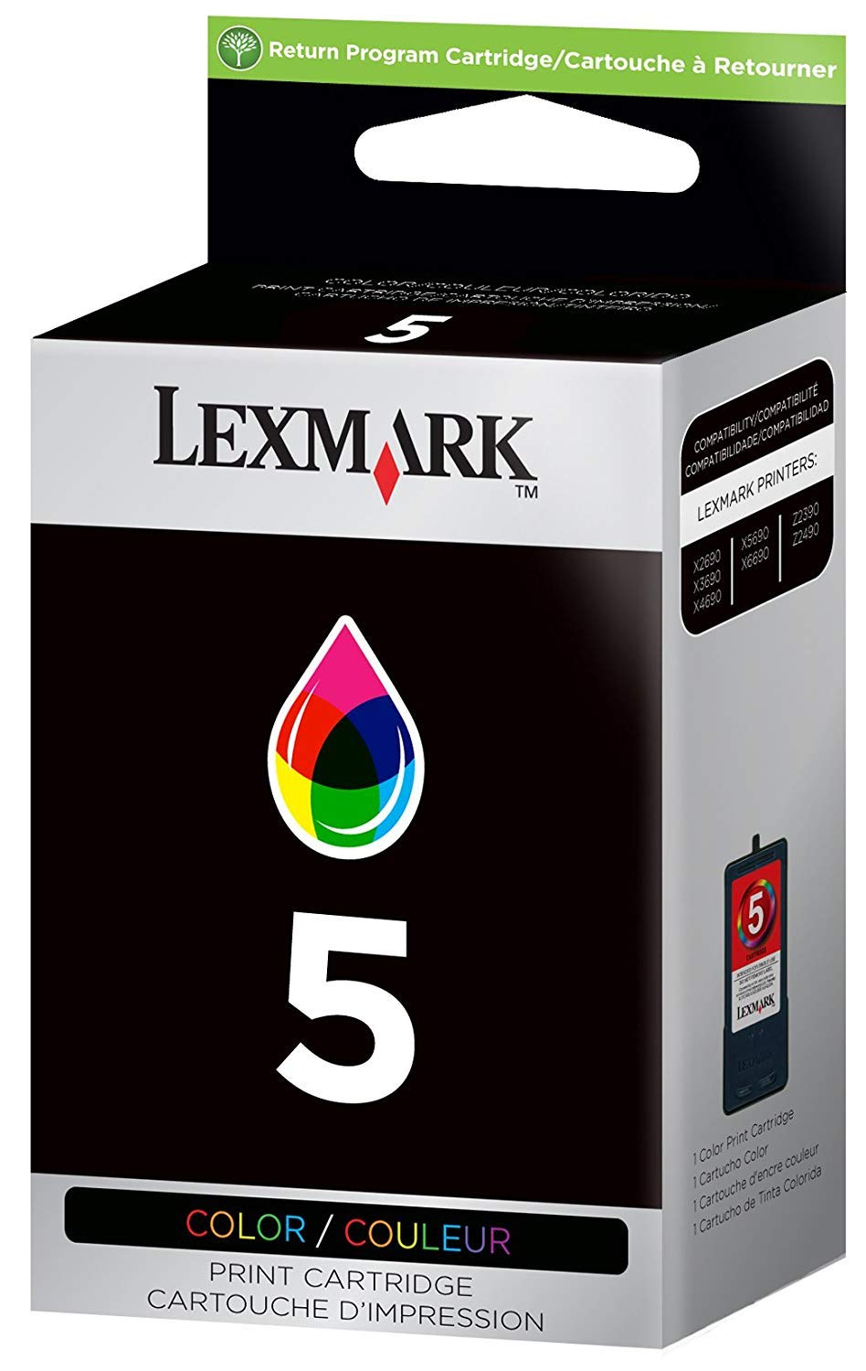 Lexmark #5 Inkjet Cartridge - Assorted