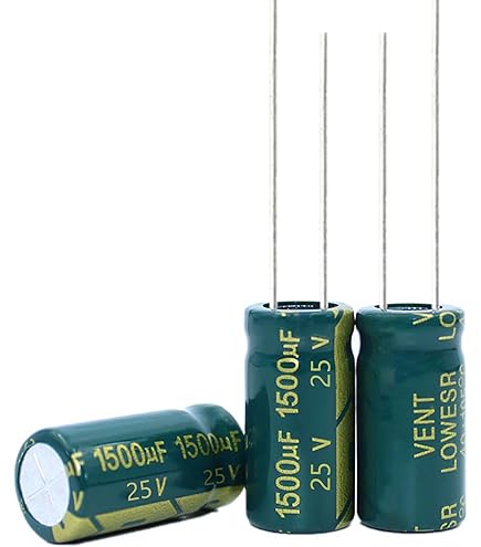 Ricambi Elettronici 10x20mm 20 Condensatori Elettrolitici In Alluminio 16v 1500uf 105 C 651654 - Foto 9