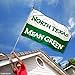 North Texas Mean Green UNT University Large College Flag