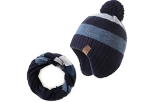 Moon Kitty Baby Boys Hats Toddler Beanies for Boys Winter Fleece Winter Hat Boys