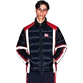 Armani Exchange mens Colorblock Tape Nylon Down Jacket