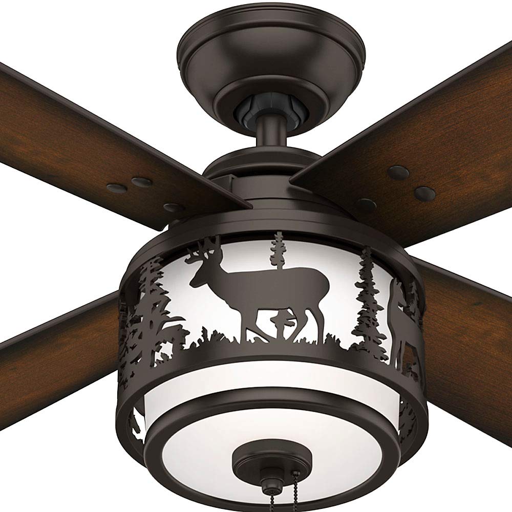 Indoor Air Quality Fans Heating Cooling Air Hunter 52 Rustic