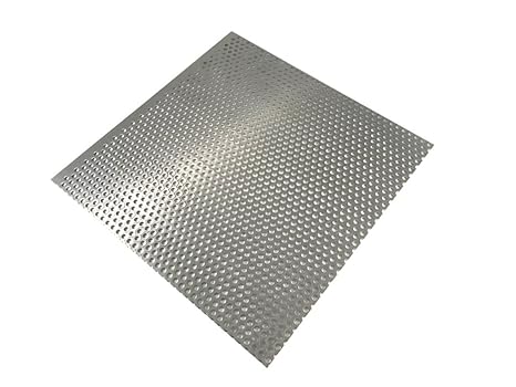 Lochblech 2mm Alu Alublech RV5-8 Aluminium Blechstreifen Aluplatte Größe wählbar (200x100mm)