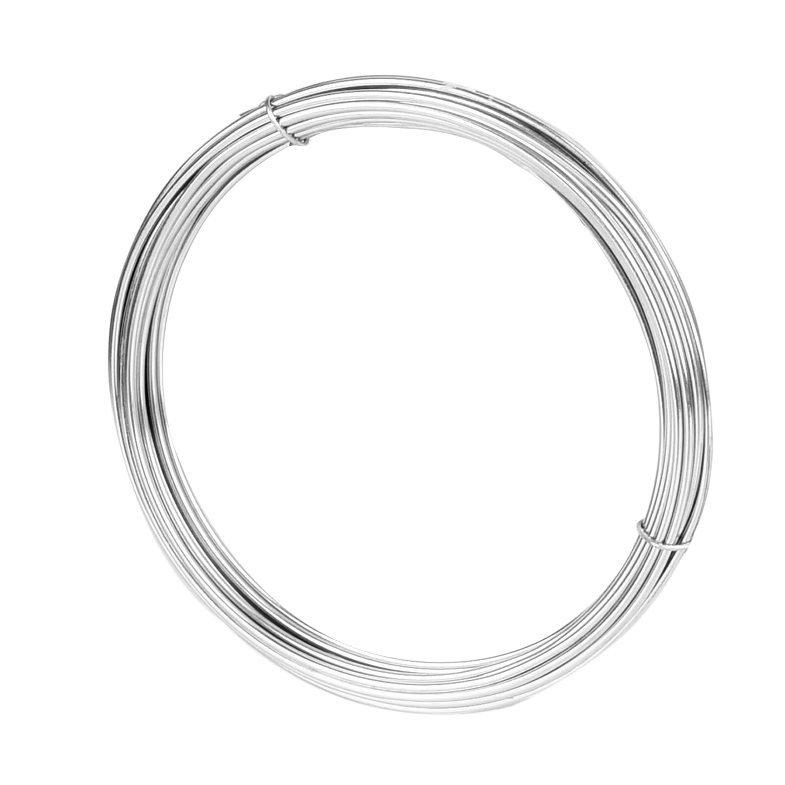 TooTaci 1.5mm Stainless Steel Wire, 5M Flexible Metal Wire – Sturdy Steel Rope for Garden Trellis, Fencing, Sculpting & DIY Projects