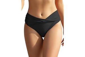 SHEKINI Women's Push Up Two Piece Swimsuit Wrap Criss Cross Bathing Suit Bandage Bikini Set