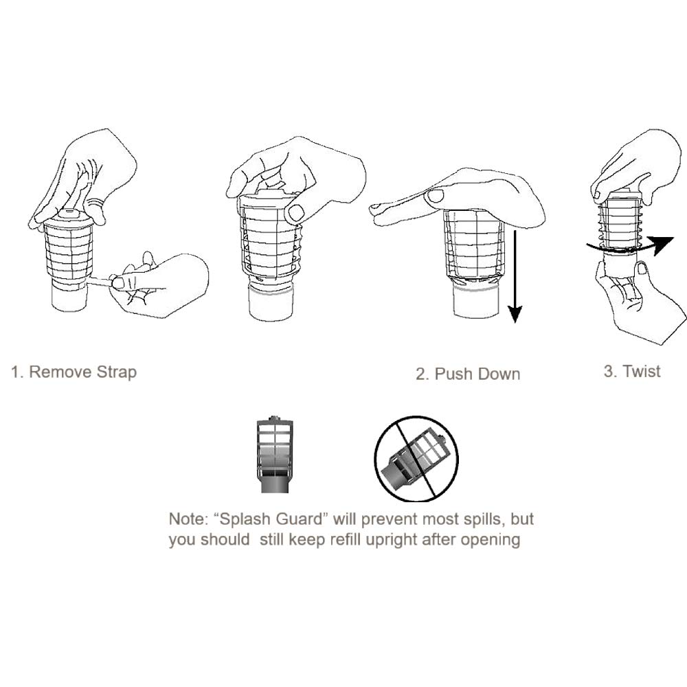 Rubbermaid Commercial Products TCell Air Freshener Refill Mango Blossom Odor Neutralizing Long Lasting Battery Free Consistent for Restrooms in Restaurants/Hotels/Schools/Offices