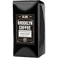 ITALIAN Dark Roast Whole bean – 5 LB Extra Strong Coffee - The World’s Strongest Coffee Beans | Classic Black Coffee…