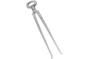 DrTail Hoof Nippers - Stainless Steel 14 Inch Farrier Tools for Horses & Livestock - Heat-Treated for Durability - Sharp Blades for Smooth Trimming - Rust-Resistant & Easy to Use for Hoof Care