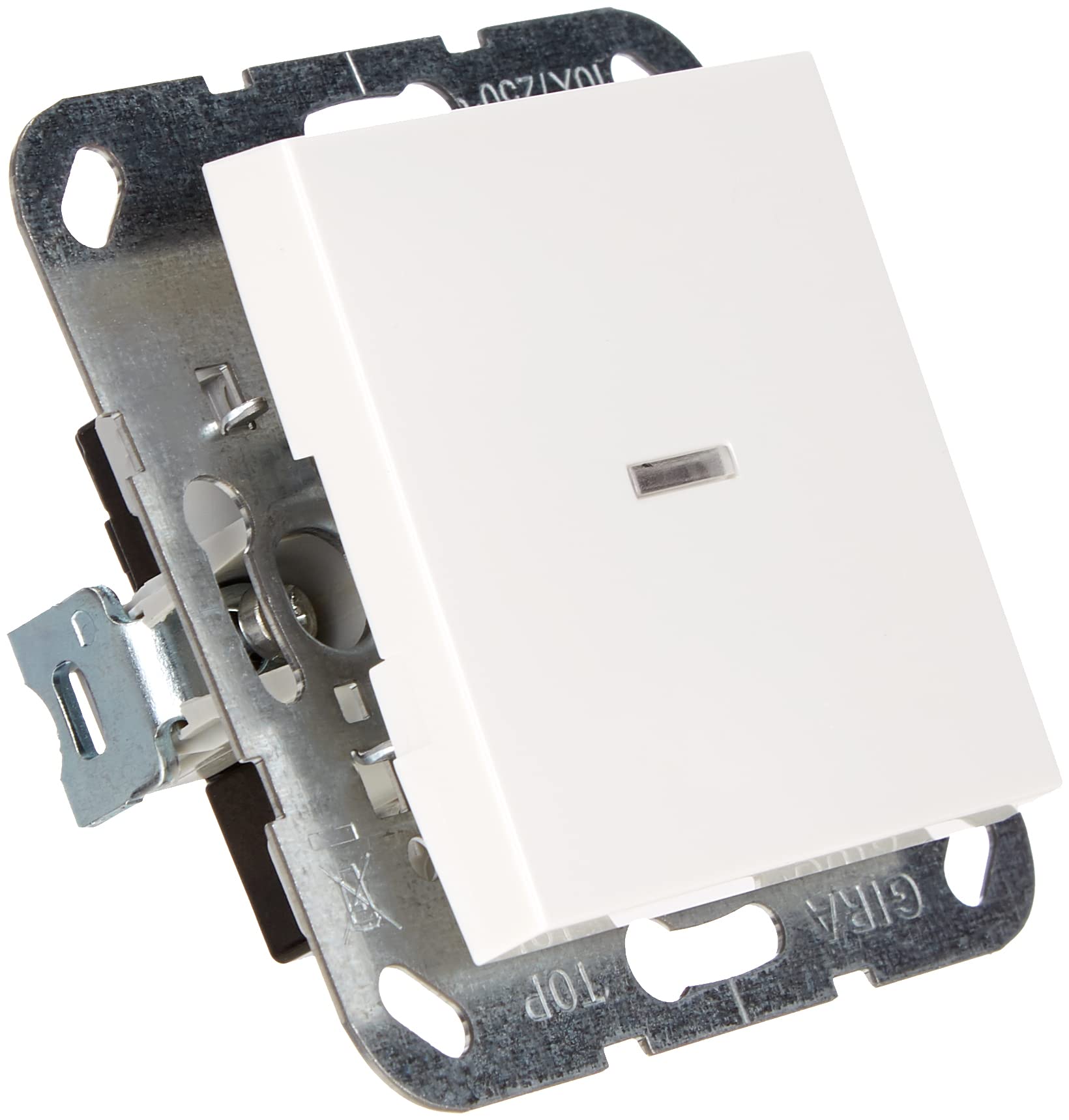 GIRA 012203 Push Button Switch 2-Pin Control System 55 pure white