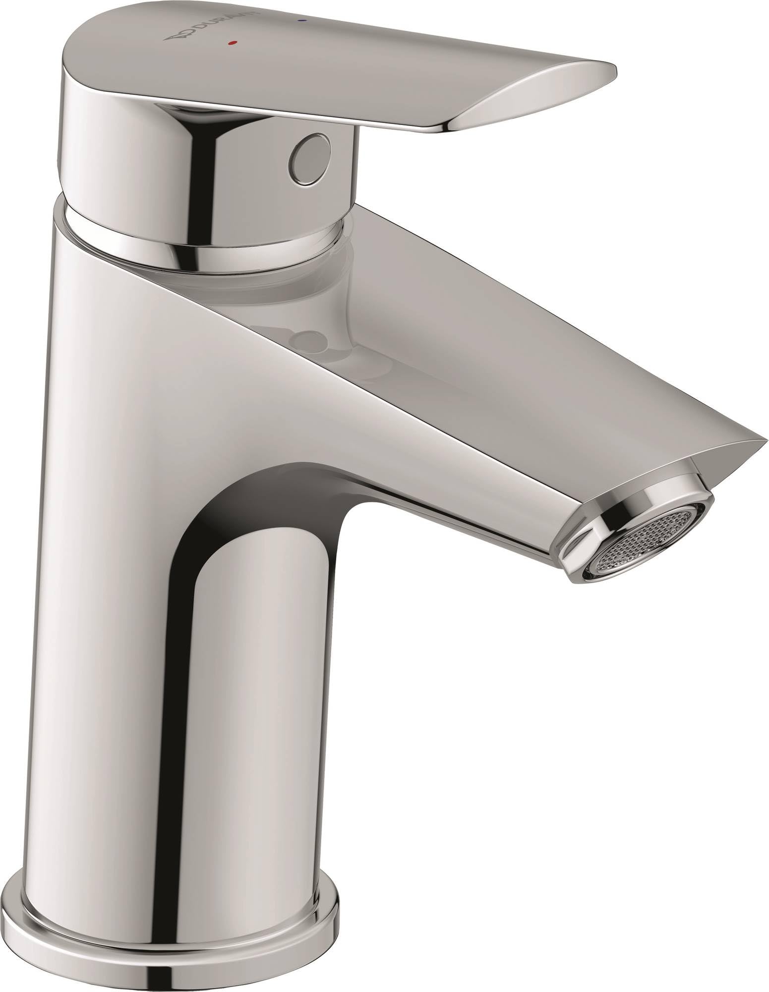 Duravit No.1 Basin taps, Size S (spout Height 91 mm), Basin Mixer tap, Basin Mixer tap with Water-Saving MinusFlow Function, Chrome — image 1