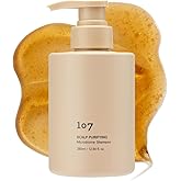 107 Clarifying Shampoo - Purifying Shampoo for Build Up, Dirt, Oil, Itchy, Dry Scalp – Fermented Vinegar & Ginseng for Refreshed & Revitalized Scalp - Paraben, Phthalate and Sulfate Free (12.84oz)