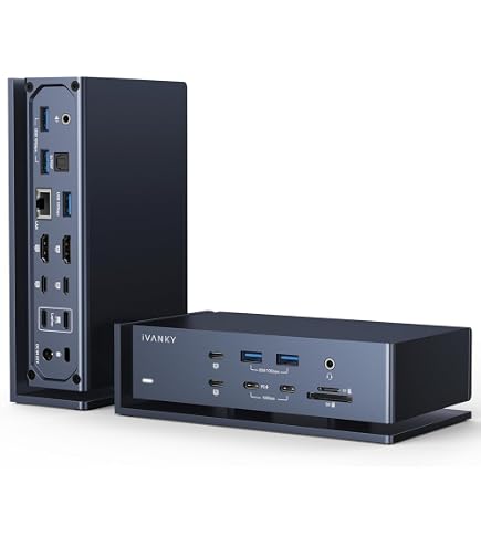Amazon.com: iVANKY FusionDock Max 1 with DisplayLink Adapter, Dual