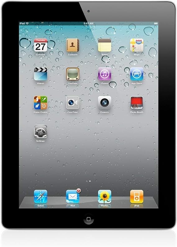 Apple iPad 2 MC769LL/A 9.7Inch 16GB (Black) 1395 (Renewed) Amazon