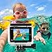 Dragon Touch Kids Action Camera 1080P Waterproof Camcorder Video Sports Cam Underwater with Remote for Children Holiday Learn Camera Toy Vision 1