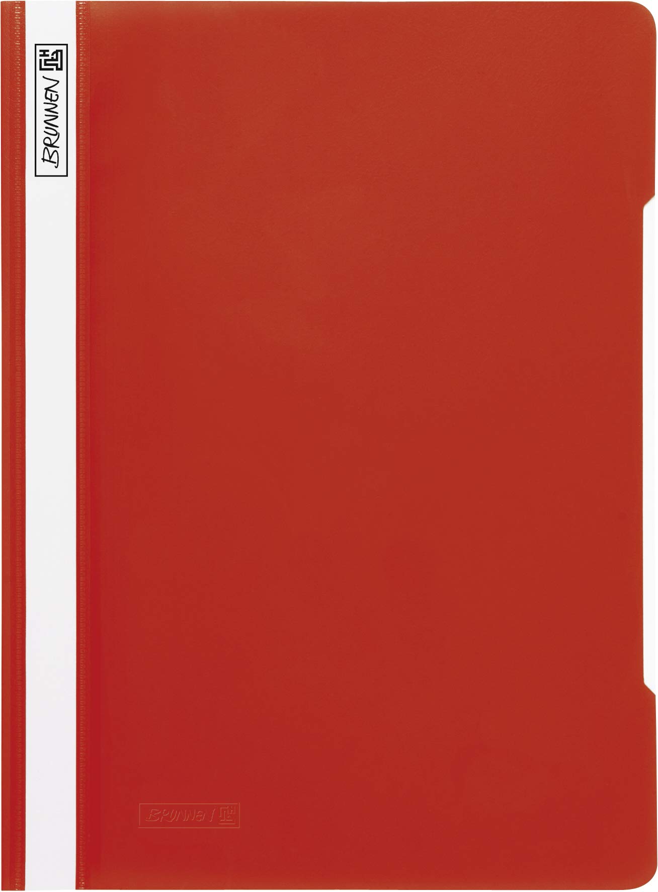 Baier & Schneider Brunnen 102010920 Set of 25 Polypropylene Folders for A4 Plastic Red