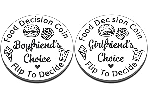 ARKUKU Anniversary Date Night Idea Gifts for Boyfriend Girlfriend Wedding Gifts for Newlyweds Couple Food Coin Christmas Stocking Stuffers for Men Women Valentines Day Birthday Gifts for Wife from Husband
