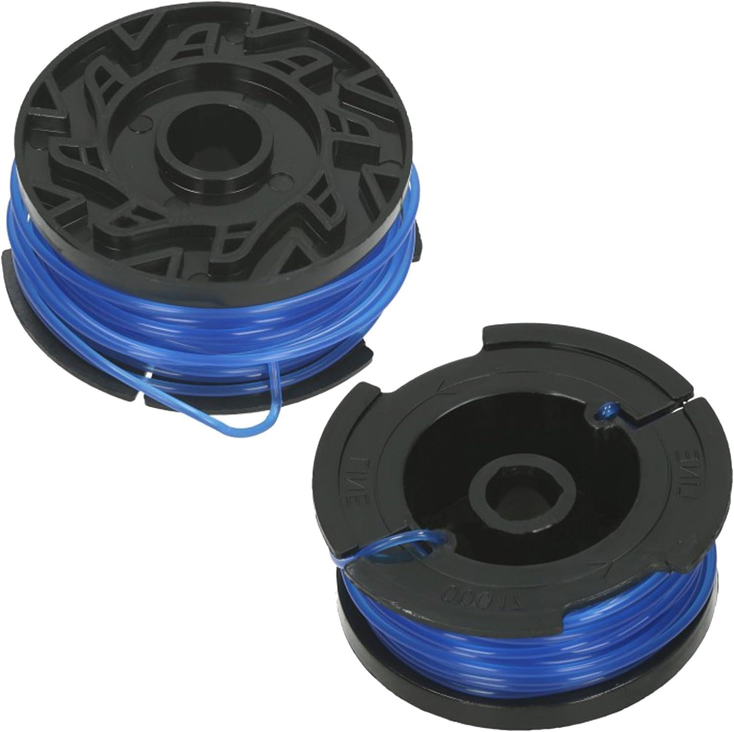 SPARES2GO Spool and Line for Black & Decker Strimmer Trimmer (Pack of 2) — image 1