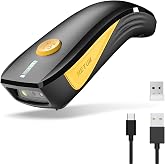 NETUM CS7501 QR Code Scanner &ndash; Upgraded Portable Bluetooth Barcode Scanner | Mini 1D &amp; 2D Barcode Reader for Inventory Management, Cordless Image Scanner for Tablets, Android, iOS, PC, and POS Systems