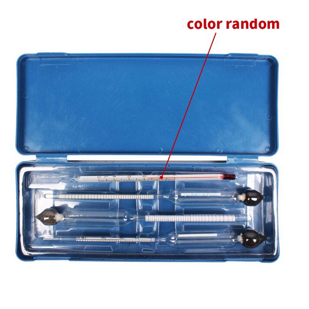 4Pcs Alcohol Meter Alcoholmeter Wine Meter Glass Float Gauge