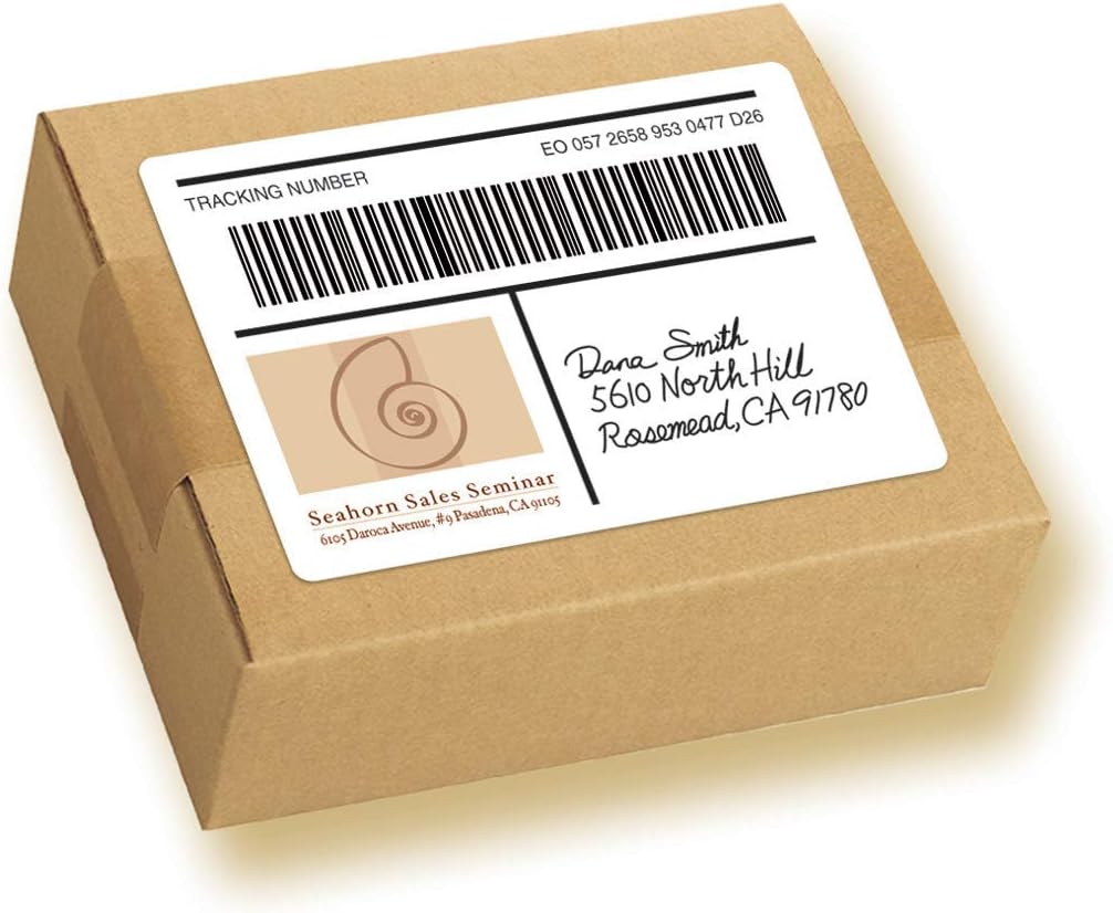 AVERY Removable Print or Write 4" x 6" Labels -- Great for Home Organization Projects, Pack of 40 White Labels (5454) : All Purpose Labels : Office Products