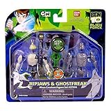 Ben 10 (Ten) Alien Creation Chamber Mini Figure 2-Pack Ripjaws and Ghostfreak