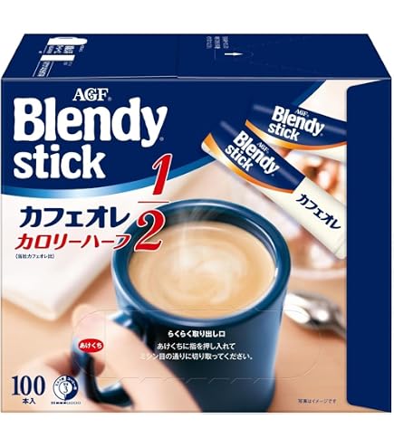 Amazon.com : Blendy AGF Coffee Blendy Stick Cafe Au Lait Bitter