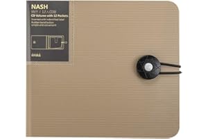 Portable 12pcs Cd-DVD Discs Organizers Cases Storage Boxes Holder Cds Sleeve Bag with Buckle & Elastic Band